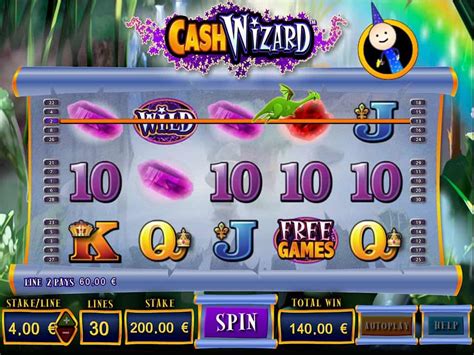cash wizard slot machine locations.